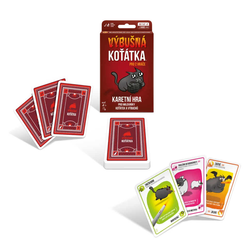 Výbušná koťátka: Pro 2 hráče Výbušná koťátka: Pro 2 hráče