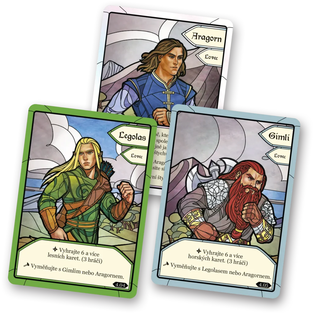 Pán prstenů: Dvě věže – Štychová karetní hra