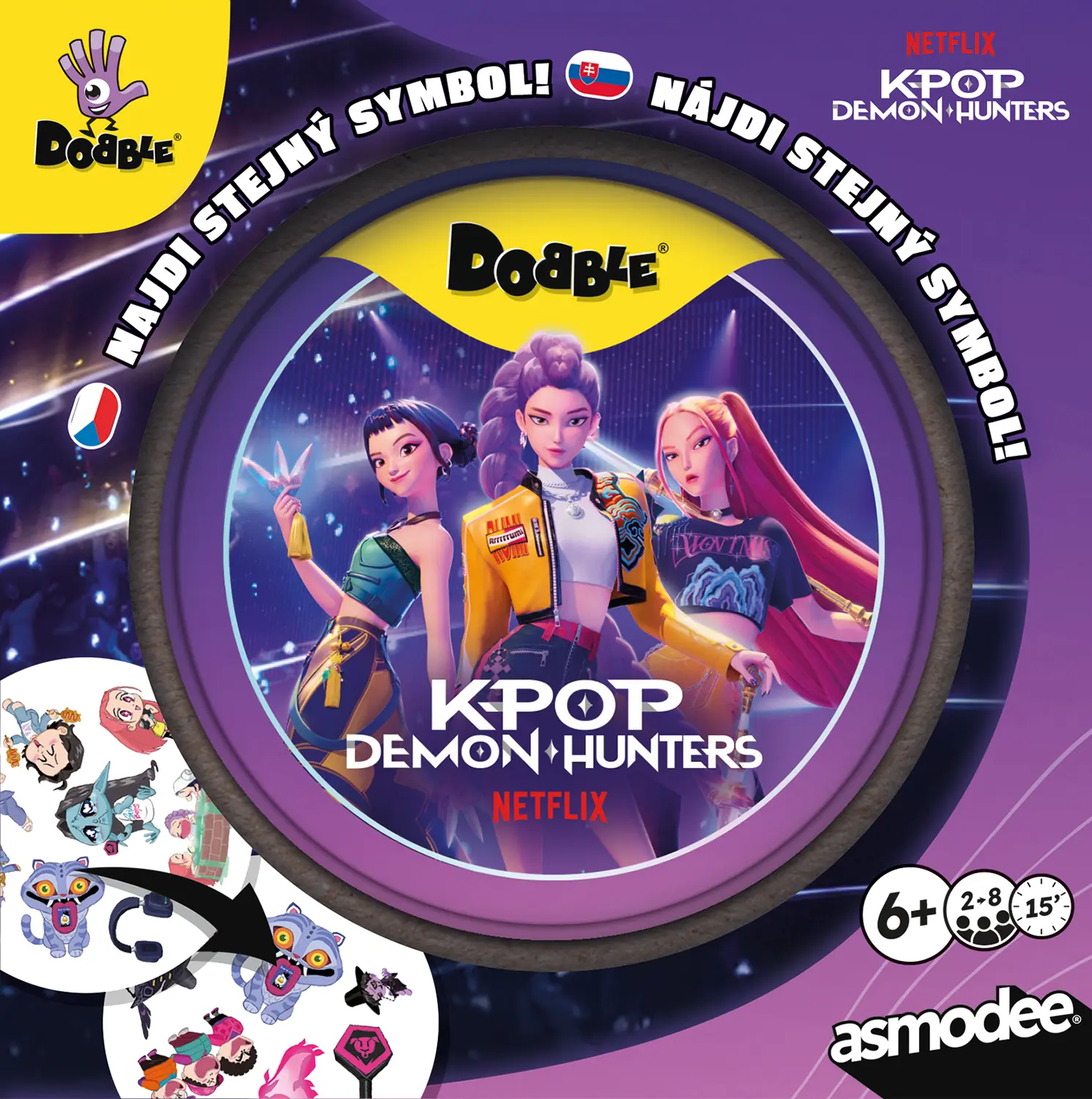 02 Dobble K Pop Deamon Hunter Box Front