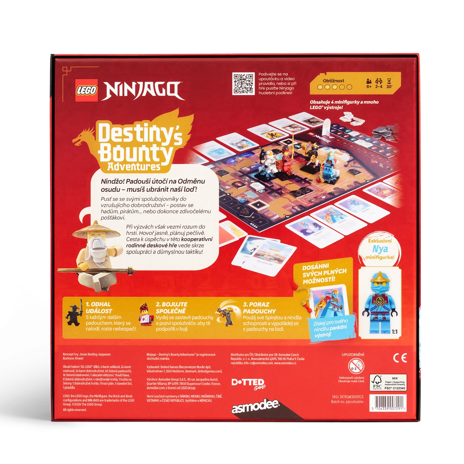 02 Lego Ninjago Destinys Bounty Adventures Box Back