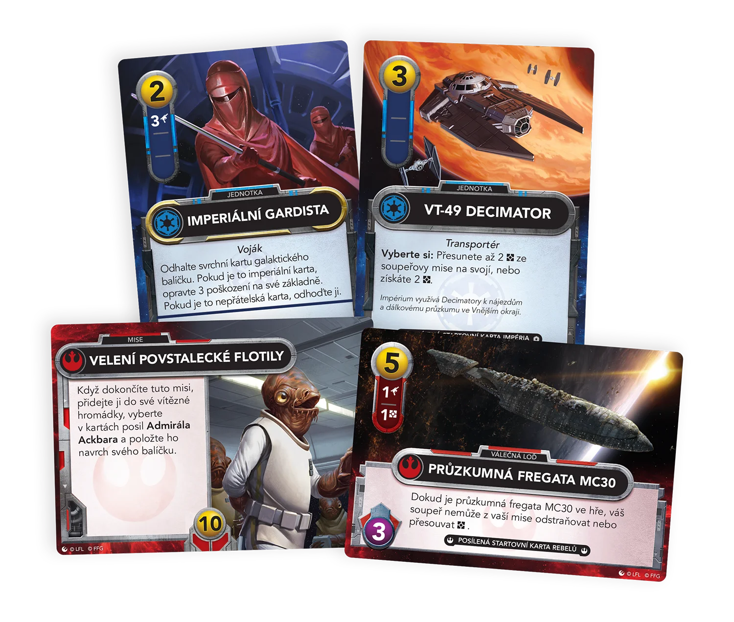 04 Starwars The Deckbuilding Game Povstalci Imperium Posily Karty