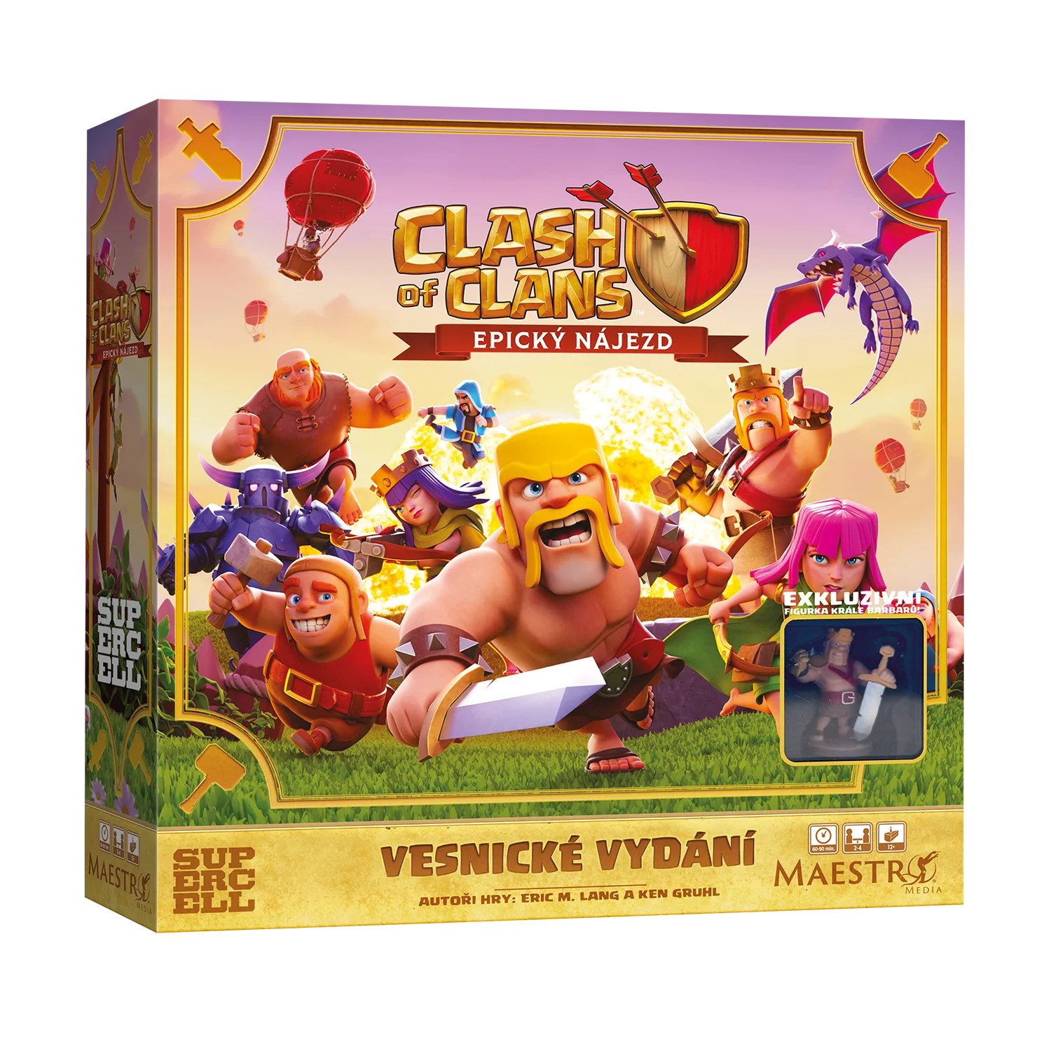 02 Clash Of Clans Epicky Najezd Vesnicke Vydani 3Dbox