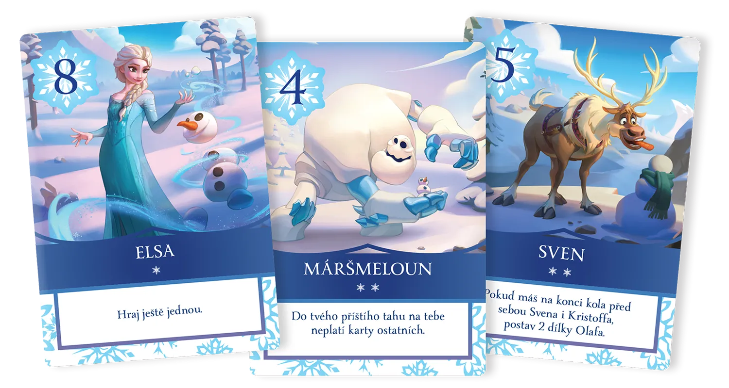 05 Disney Frozen Rozkutaleny Olaf Karty