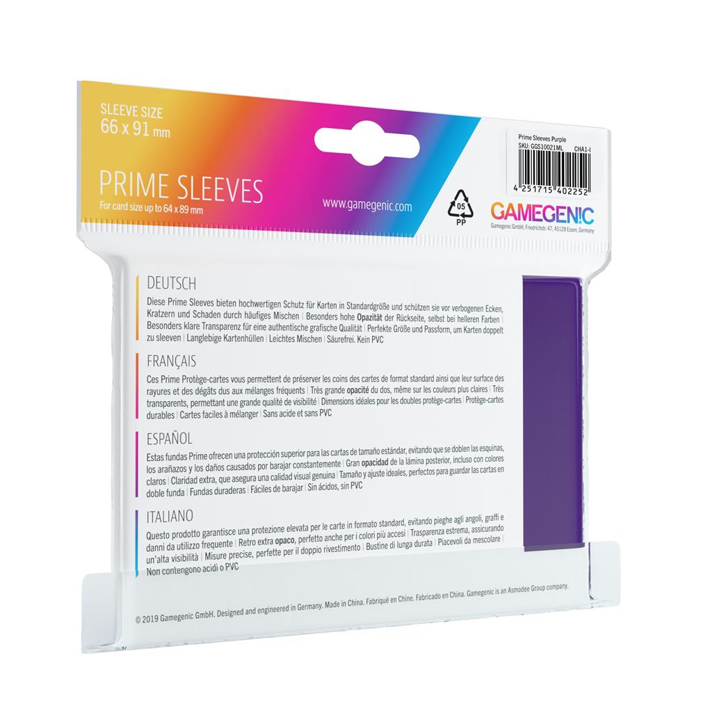 Pack Prime Sleeves Purple (100)