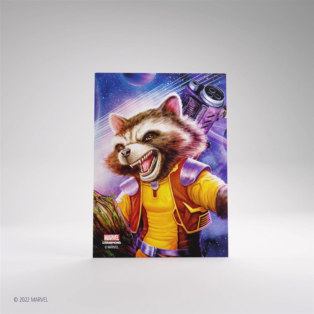 Marvel Champions Sleeves Rocket Raccoon