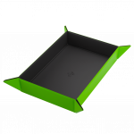 Magnetic Dice Tray Rectangular Black/Green