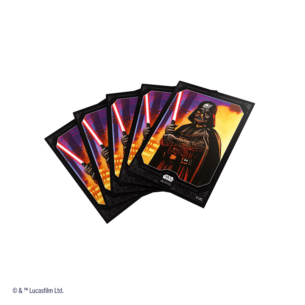 SW: Unlimited Art Sleeves Double Darth Vader