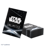 SW: Unlimited Art Sleeves Card Back Black