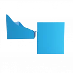 Double Deck Holder 200+ XL Blue