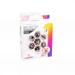 Shield & Weapons RPG Dice Set (7 pcs)