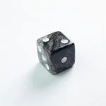 Moon D6 Dice Set 16 mm (12 pcs)