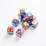 Mars D6 Dice Set 16 mm (12 pcs)