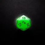 Toxic Stones RPG Dice Set (7 pcs)