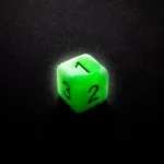 Toxic Stones RPG Dice Set (7 pcs)