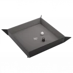 Magnetic Dice Tray Square Black/Gray
