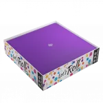 Magnetic Dice Tray Square Black/Purple