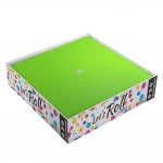 Magnetic Dice Tray Square Black/Green