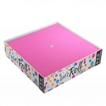 Magnetic Dice Tray Square Black/Pink