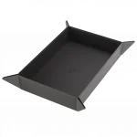 Magnetic Dice Tray Rectangular Black/Gray
