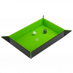 Magnetic Dice Tray Rectangular Black/Green