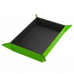 Magnetic Dice Tray Rectangular Black/Green