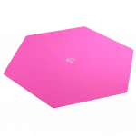 Magnetic Dice Tray Hexagonal Black/Pink