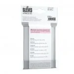 Just Sleeves Japanese Size White (60)