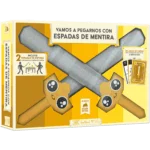 Vamos a pegarnos con espadas de mentira