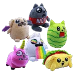 Exploding Kittens 6″ plush (6)