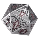 ST: Hellfire Club Premium Metal D20 Die