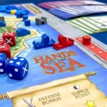 Hands in the sea