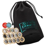 Arkham Horror: Chaos Tokens + Token Bag