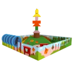 El espantapájaros feliz