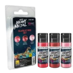 IONIC Real Heavy Metal Set de Rojo Escarlata