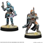 SW Legión: Customizable Mandalorian Leader&Hunter