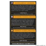 SW Legión: Mandalorian Leaders