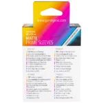 Matte Prime Sleeves Blue 66×91