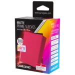 Matte Prime Sleeves Red 66×91