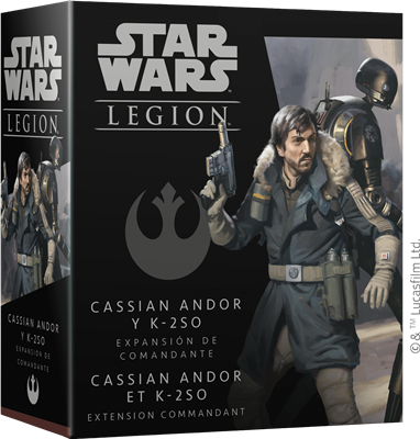 SW Légion : Cassian Andor et K-2SO