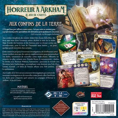 Arkham JCE : Aux Confins de la Terre (Investigat.)