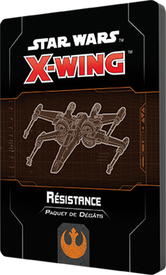 X-Wing 2.0 : Paquet Dégâts Résistance