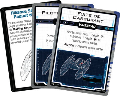 X-Wing 2.0 : Paquet Dégâts Alliance Séparatiste