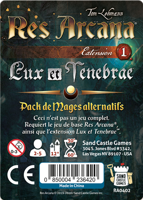 Res Arcana : Lux & Tenebrae – Mages Alternatifs