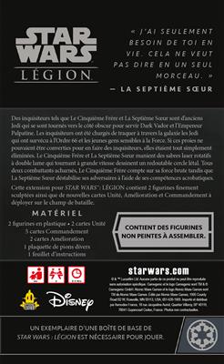 SW Legion : 5e Frère & 7e Sœur – Extension Agent