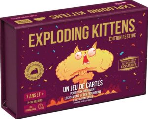 exploding kittens festive dix joueurs