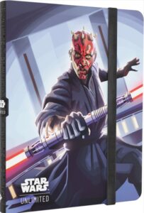 darth maul binder star wars unlimited gamegenic