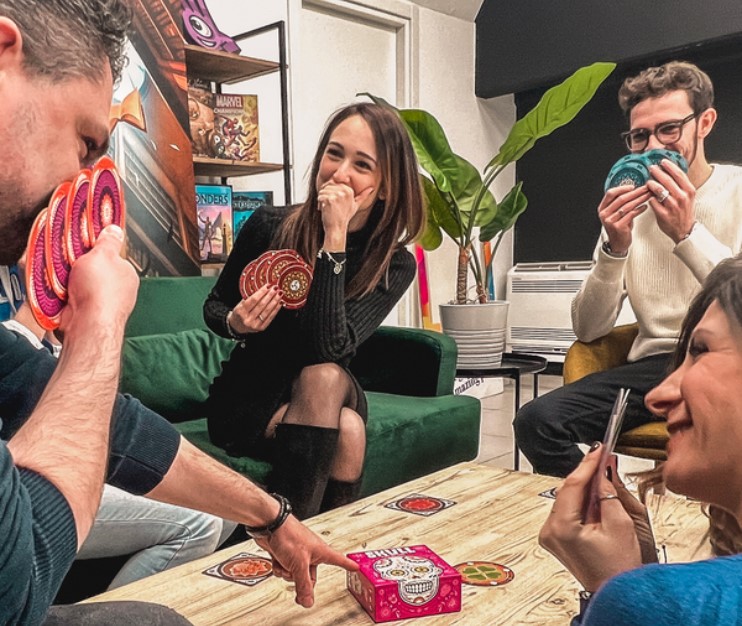 jeux de société pour halloween skull