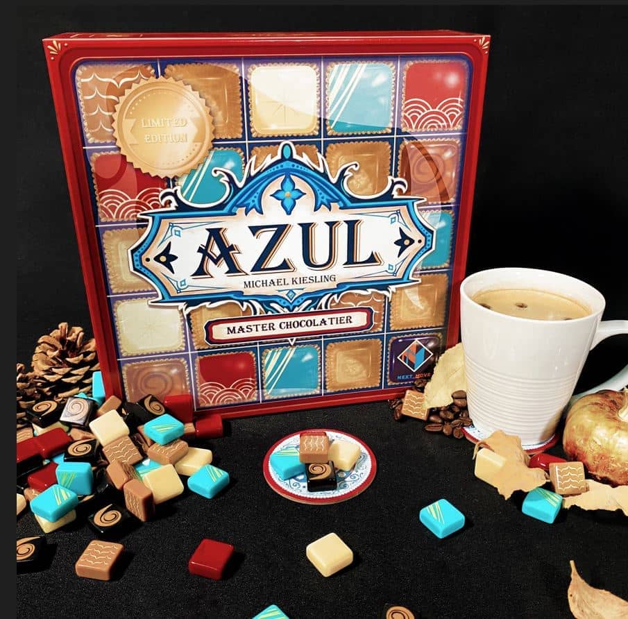 Eléments du jeu de société Azul Maître Chocolatier