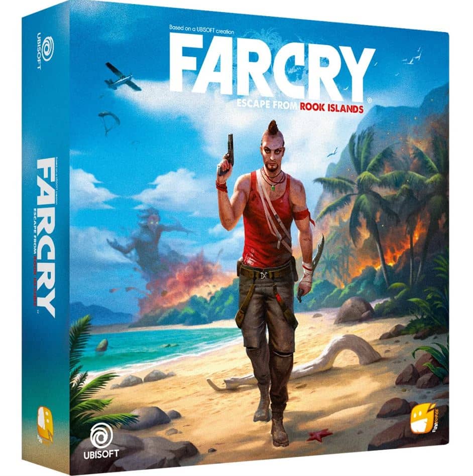 Boîte du jeu de société Far Cry - Escape from Rook Islands