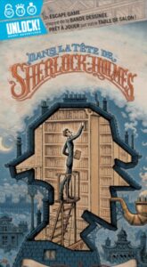 Boîte de jeu d'enquête unlock short adventures sherlock holmes 
